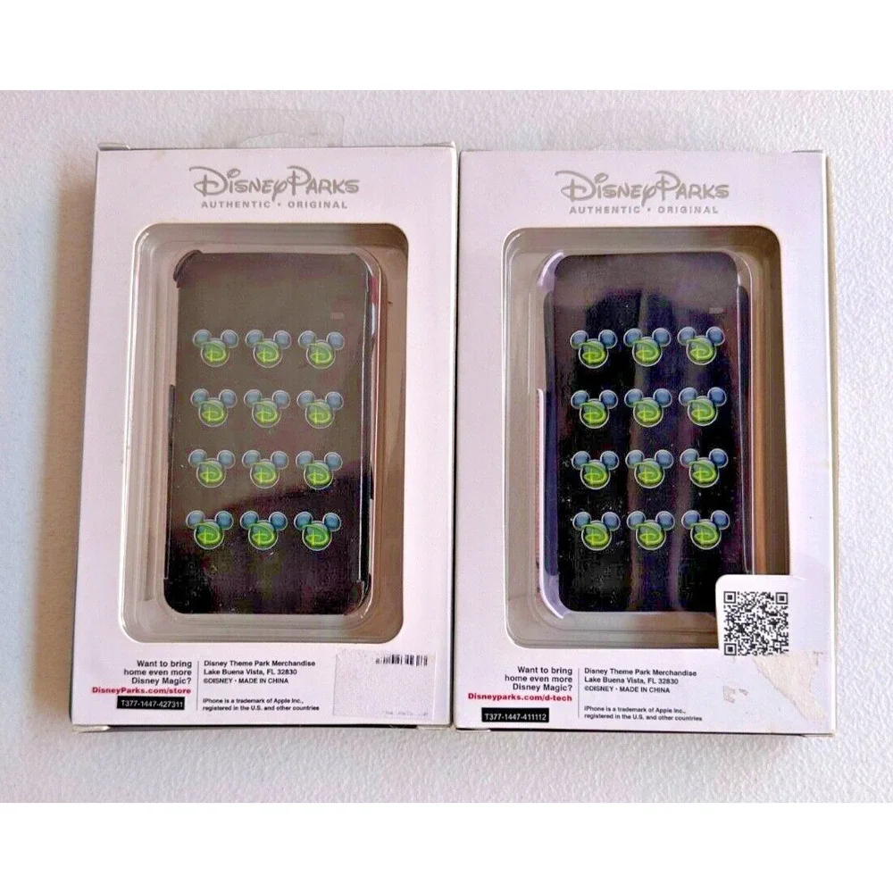 Disney D-Tech iPhone 3GS Phone Case Set Minnie Mouse Steamboat Willie WDW NIB